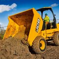 JCB 9T-1 Site Dumper JCB 9T-1 Site Dumper action