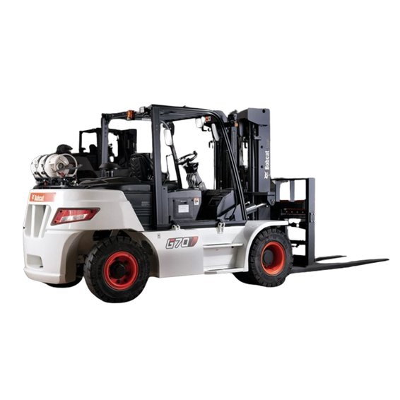 Bobcat G60S-7 IC Pneumatic Forklift Bobcat G70