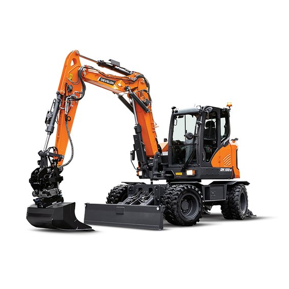 DEVELON DX100W-7 Wheeled Excavator DX100W-7