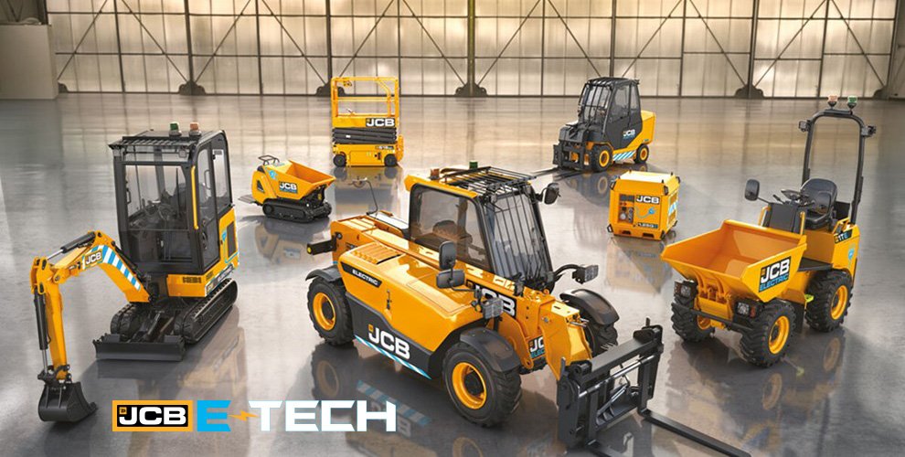 JCB E-Tech Range of Machinery