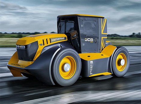 JCB Fastrac Two World's Fastest Tractor