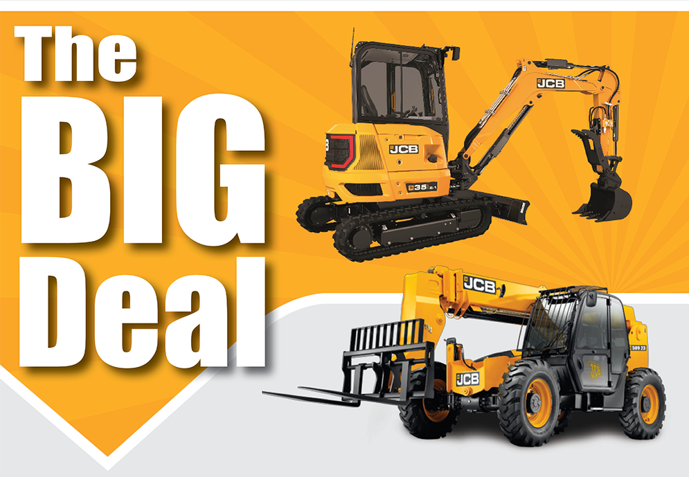 JCB BIG DEAL Sale Now on While Stock Lasts!