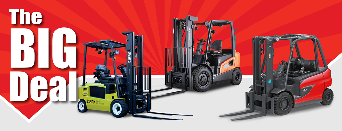 WM BIG Deal MATERIAL HANDLING landing page header