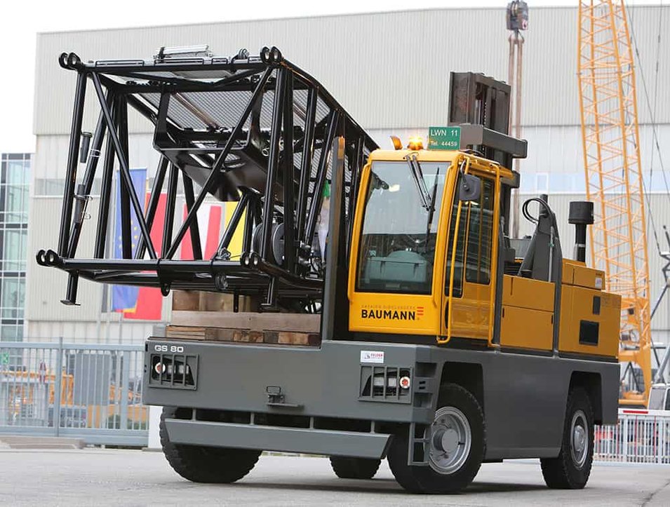 Move Long, Heavy Materials Easily with Innovative Baumann Sideloaders